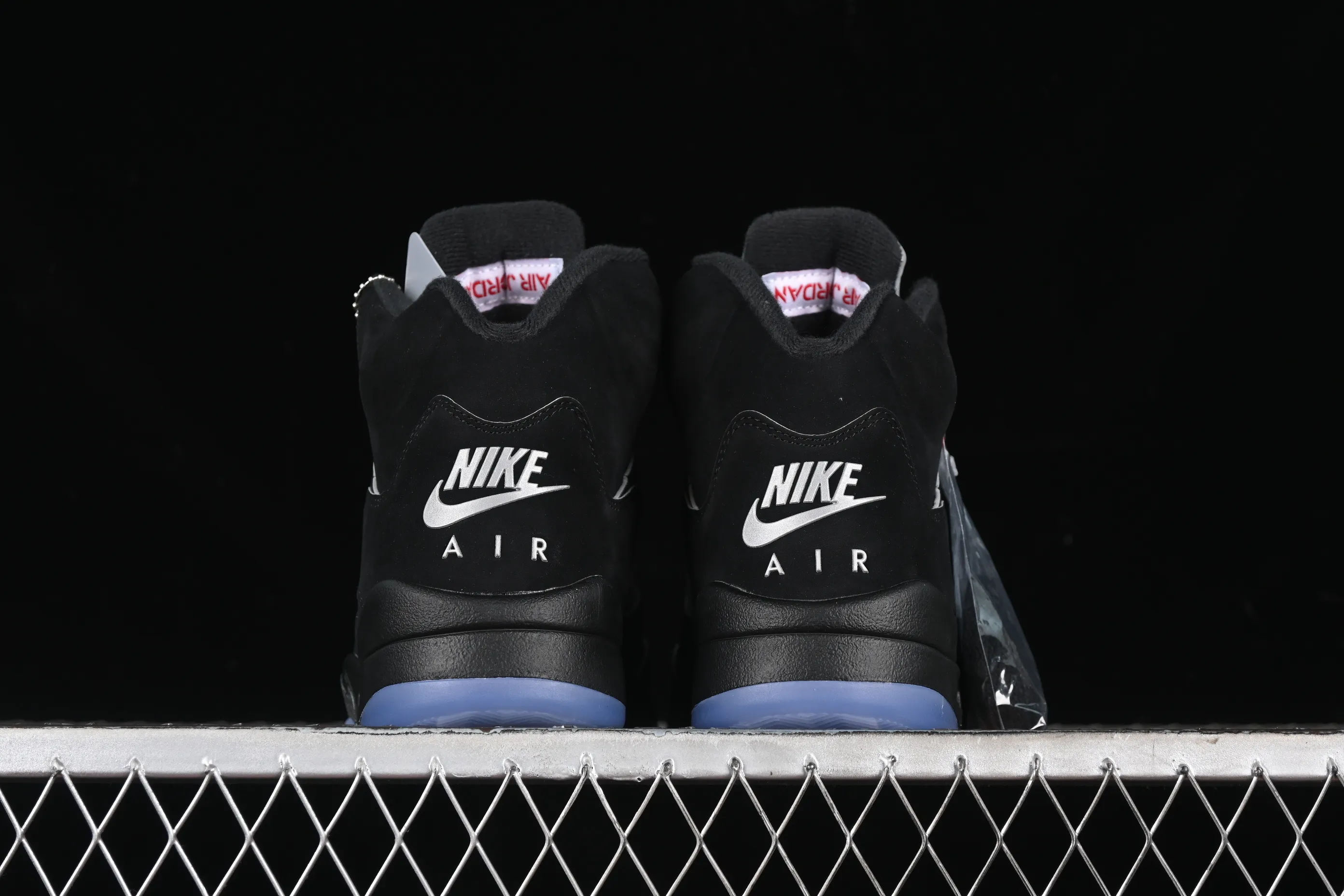 All categories Air Jordan Jordan series basketball shoes Air Jordan 5 Air Jordan 5 Black "Metallic Reimagined" AJ5 Joe 5 black silver HF3975-001